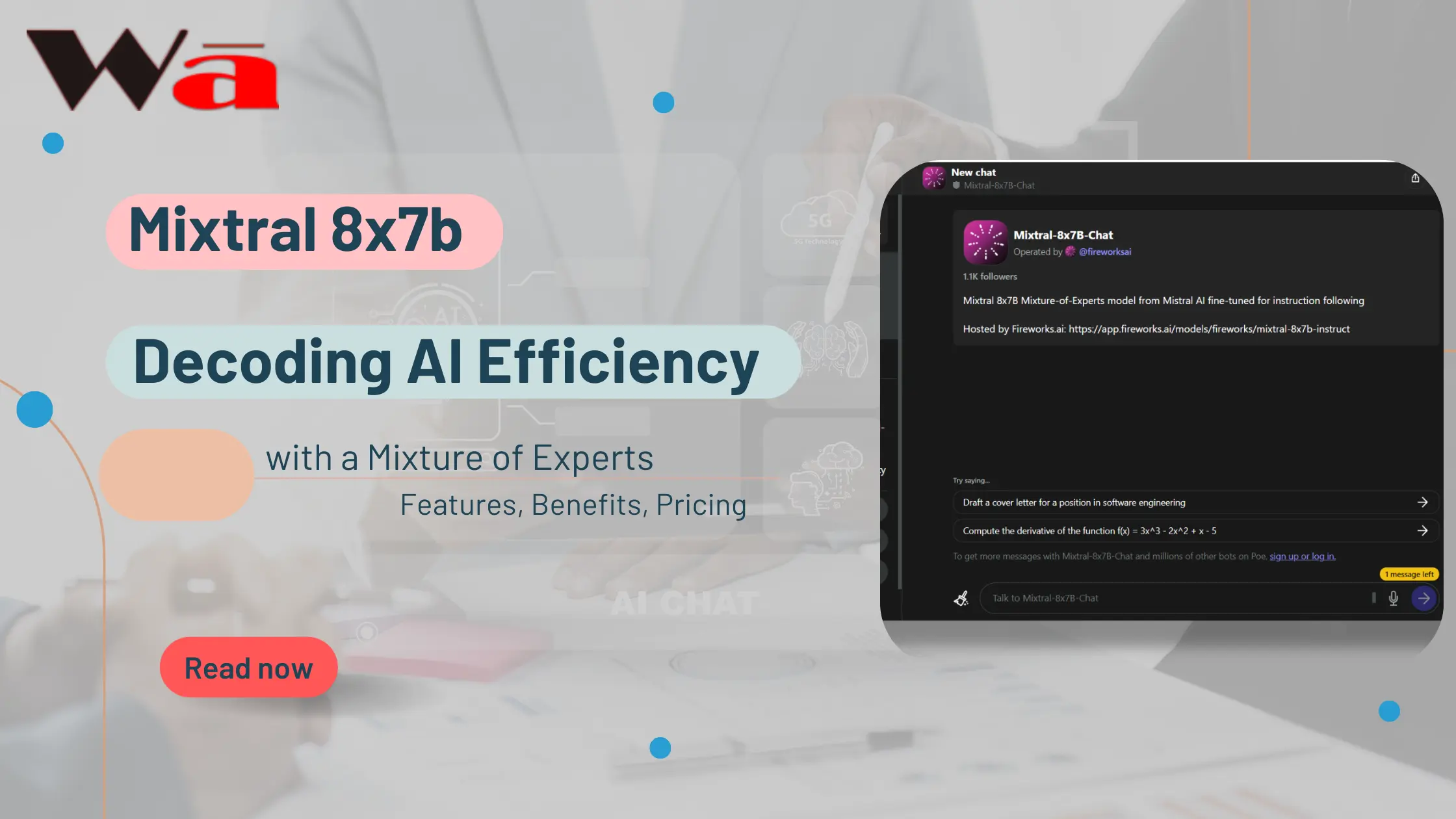 Mixtral 8x7b Decoding AI Efficiency with a Mixture of Experts