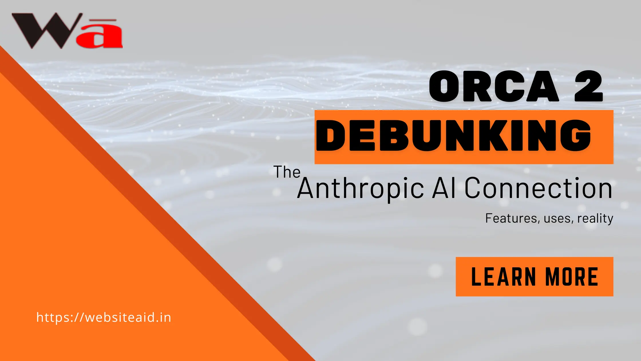 Orca 2 Debunking the Anthropic AI Connection