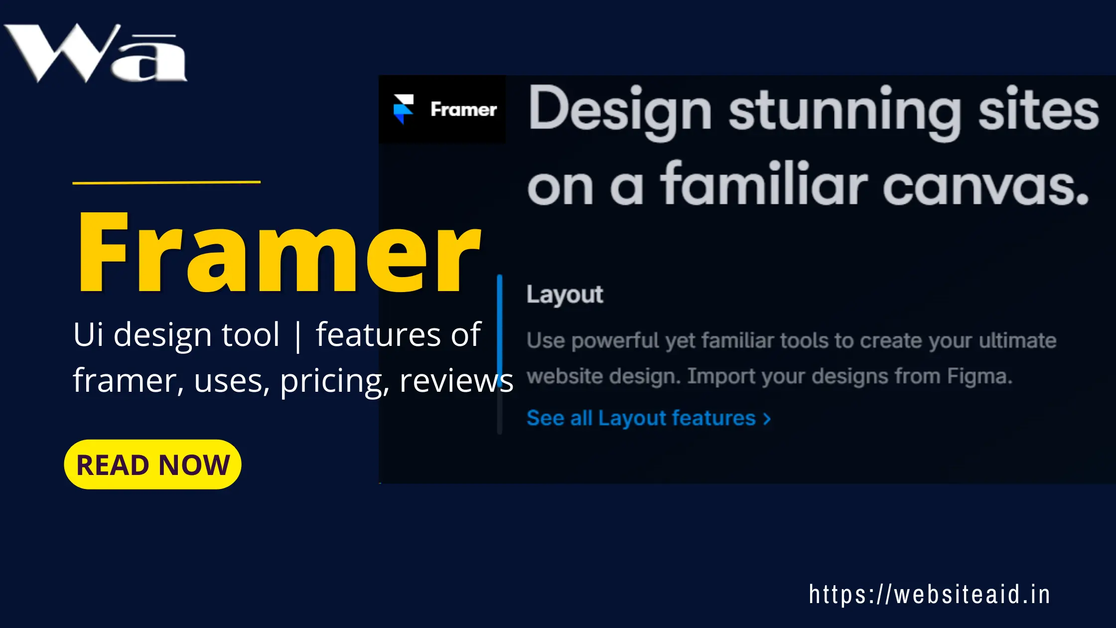 framer ai features ui design tool