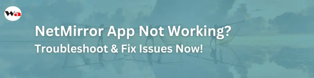 NetMirror App Not Working? Troubleshoot & Fix Issues Now! (2025 Guide)