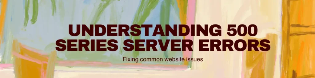 500 errors